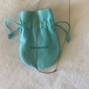 Never worn Tiffany & Co. T Smile Necklace